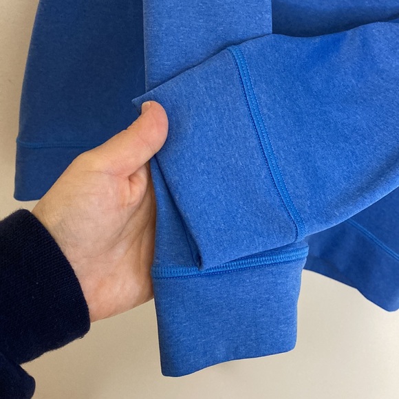 KJUS Shirt Mens 52 Large Blue  Keano Golf Half Zip Long Sleeve Mid Layer - Picture 10 of 16